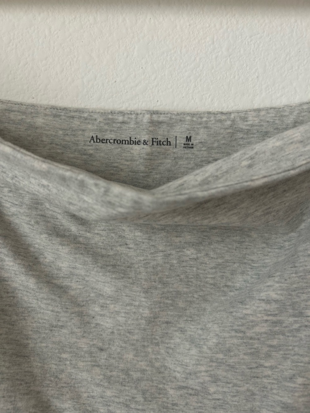 Light Heather Gray Tube Top - Picture 3 of 3
